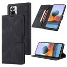 For Xiaomi Mi 11T / 11T Pro TAOKKIM Calf Texture Leather Phone Case(Black) - 1