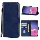 For Samsung Galaxy S10e Leather Phone Case(Blue) - 1