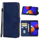 For Samsung Galaxy A01 Core / M01 Core Leather Phone Case(Blue) - 1