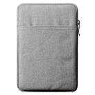 For iPad 10.2 / 9.7 inch Universal Shockproof and Drop-resistant Tablet Storage Bag(Light Grey) - 1