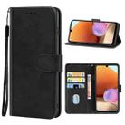 For Samsung Galaxy A32 4G / A32 Lite Leather Phone Case(Black) - 1