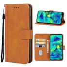 For Samsung Galaxy A51 4G / M40s Leather Phone Case(Brown) - 1