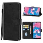 For Samsung Galaxy M30 / A40s Leather Phone Case(Black) - 1