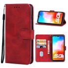 For Ulefone Armor 12 5G / 12S Leather Phone Case(Red) - 1