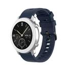 For Amazfit GTR Silicone Smart Watch Watch Band, Size:20mm(Dark Blue) - 1