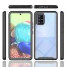 For Samsung Galaxy A71 5G Starry Sky PC + TPU Phone Case with PET Film(Sky Blue) - 1