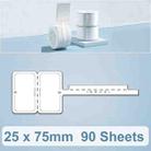 25 x 75mm 90 Sheets Thermal Printing Label Paper For NiiMbot D101 / D11(Precious Love) - 1