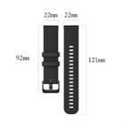 For Garmin Silicone Smart Watch Watch Band, Size:22mm Universal(Cream Color) - 5