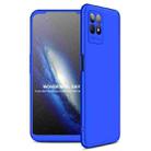 For OPPO Realme 8i GKK Three Stage Splicing Full Coverage PC Phone Case(Blue) - 1
