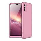 For Samsung Galaxy A02s / M02s GKK Three Stage Splicing Full Coverage PC Phone Case(Rose Gold) - 1