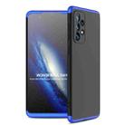 For Samsung Galaxy A33 5G GKK Three Stage Splicing Full Coverage PC Phone Case(Black Blue) - 1