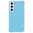 For Samsung Galaxy S22 5G wlons PC + TPU Shockproof Phone Case(Blue) - 1