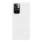 For Xiaomi Redmi Note 11 5G / 11T 5G / 11S 5G / Poco M4 Pro 5G NILLKIN Frosted PC Phone Case(White) - 1