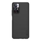 For Xiaomi Redmi Note 11 5G / 11T 5G / 11S 5G / Poco M4 Pro 5G NILLKIN Frosted PC Phone Case(Black) - 1