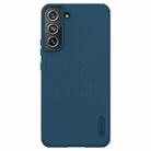 For Samsung Galaxy S22 5G NILLKIN Super Frosted Shield Pro PC + TPU Phone Case(Blue) - 1