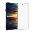 For Motorola Moto Edge 20 Lite Shockproof Non-slip Thickening TPU Phone Case(Transparent) - 1