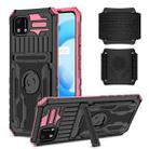 For OPPO Realme C20 Armor Wristband Phone Case(Pink) - 1