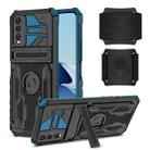 For vivo Y20 Armor Wristband Phone Case(Blue) - 1