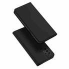 For Samsung Galaxy A13 4G DUX DUCIS Skin Pro Series Flip Leather Phone Case(Black) - 1