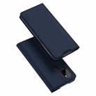 For OPPO Realme C21Y / C25Y DUX DUCIS Skin Pro Series Flip Leather Phone Case(Blue) - 1