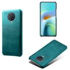 For Xiaomi Redmi K30 Pro Calf Texture PC + PU Phone Case(Green) - 1