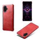 For Xiaomi Redmi K40 Gaming Calf Texture PC + PU Phone Case(Red) - 1