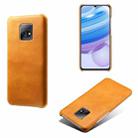 For Xiaomi Redmi 10X 5G / 10X Pro 5G Calf Texture PC + PU Phone Case(Orange) - 1