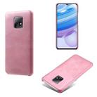 For Xiaomi Redmi 10X 5G / 10X Pro 5G Calf Texture PC + PU Phone Case(Pink) - 1