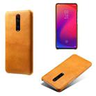 For Xiaomi Redmi K20 / K20 Pro / Mi 9T / Mi 9T Pro Calf Texture PC + PU Phone Case(Orange) - 1