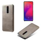 For Xiaomi Redmi K20 / K20 Pro / Mi 9T / Mi 9T Pro Calf Texture PC + PU Phone Case(Grey) - 1