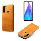 For Xiaomi Redmi Note 8T Calf Texture PC + PU Phone Case(Orange) - 1