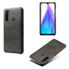 For Xiaomi Redmi Note 8T Calf Texture PC + PU Phone Case(Black) - 1