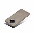 For Xiaomi Redmi Note 9 5G Calf Texture PC + PU Phone Case(Grey) - 4