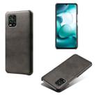 For Xiaomi Mi 10 Lite 5G / Mi 10 Youth 5G Calf Texture PC + PU Phone Case(Black) - 1