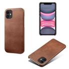 Calf Texture PC + PU Phone Case For iPhone 11(Brown) - 1