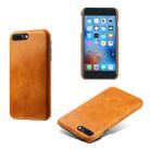 Calf Texture PC + PU Phone Case For iPhone 8 Plus & 7 Plus(Orange) - 1