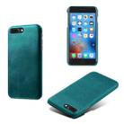 Calf Texture PC + PU Phone Case For iPhone 8 Plus & 7 Plus(Green) - 1