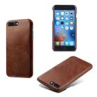 Calf Texture PC + PU Phone Case For iPhone 8 Plus & 7 Plus(Brown) - 1