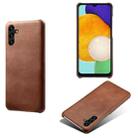 Calf Texture  PC + PU Phone Case For Samsung Galaxy A13 5G(Brown) - 1
