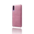 Calf Texture  PC + PU Phone Case For Samsung Galaxy A50(Pink) - 2