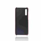 Calf Texture  PC + PU Phone Case For Samsung Galaxy A50(Pink) - 4