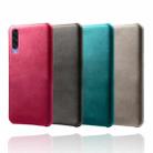 Calf Texture  PC + PU Phone Case For Samsung Galaxy A50(Pink) - 5