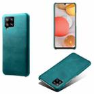 Calf Texture  PC + PU Phone Case For Samsung Galaxy A41(Green) - 1