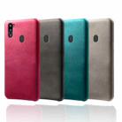 For Samsung Galaxy M21 2021 Calf Texture  PC + PU Phone Case(Orange) - 5