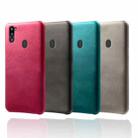 For Samsung Galaxy M21 2021 Calf Texture  PC + PU Phone Case(Rose Red) - 5