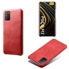 For Xiaomi Poco M3 Calf Texture PC + PU Phone Case(Red) - 1