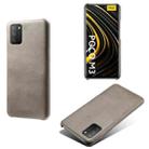 For Xiaomi Poco M3 Calf Texture PC + PU Phone Case(Grey) - 1
