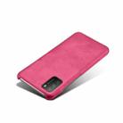 For Xiaomi Poco M3 Calf Texture PC + PU Phone Case(Rose Red) - 4