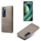 For Xiaomi Mi 10 Ultra Calf Texture PC + PU Phone Case(Grey) - 1