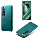 For Xiaomi Mi 10 Ultra Calf Texture PC + PU Phone Case(Green) - 1